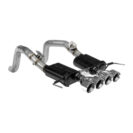 Flowmaster Exhaust Flowmaster 817754 - Outlaw Axle-Back Exhaust System 2014-2019 Corvette C7 Stingray Coupes/Convertibles With 6.2L Engine Aggressive To Moderate Sound Flowmaster