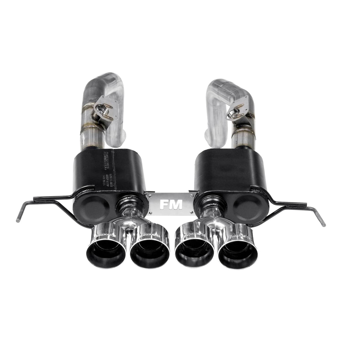 Flowmaster Exhaust Flowmaster 817754 - Outlaw Axle-Back Exhaust System 2014-2019 Corvette C7 Stingray Coupes/Convertibles With 6.2L Engine Aggressive To Moderate Sound Flowmaster