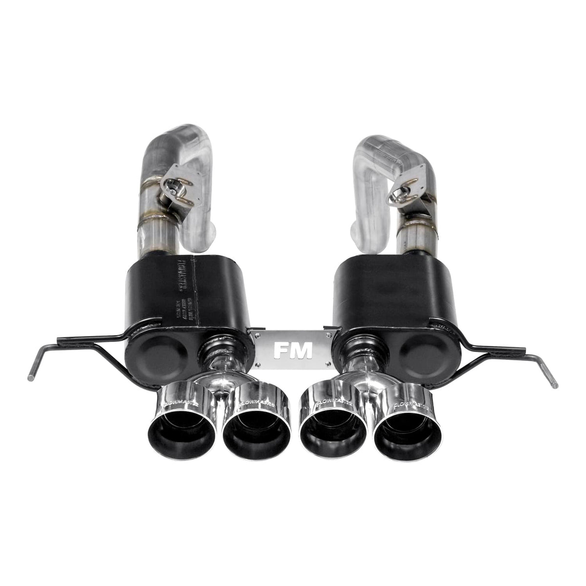 Flowmaster Exhaust Flowmaster 817754 - Outlaw Axle-Back Exhaust System 2014-2019 Corvette C7 Stingray Coupes/Convertibles With 6.2L Engine Aggressive To Moderate Sound Flowmaster