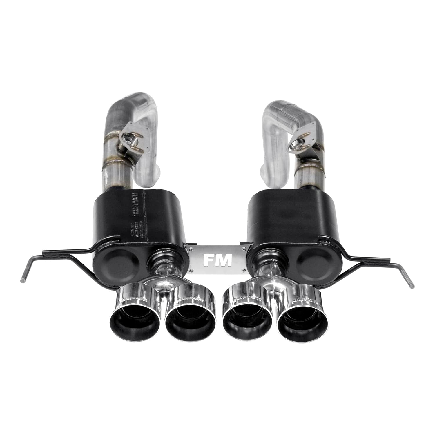 Flowmaster Exhaust Flowmaster 817754 - Outlaw Axle-Back Exhaust System 2014-2019 Corvette C7 Stingray Coupes/Convertibles With 6.2L Engine Aggressive To Moderate Sound Flowmaster