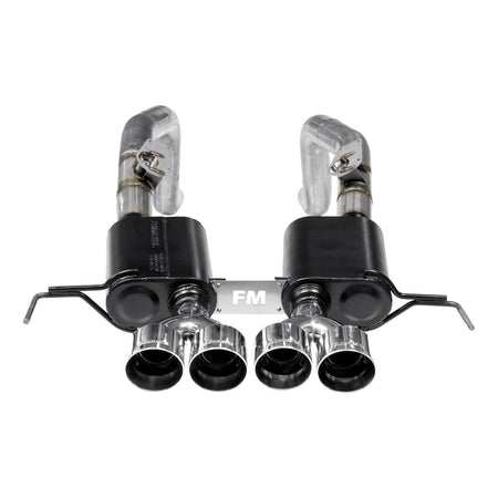 Flowmaster Exhaust Flowmaster 817754 - Outlaw Axle-Back Exhaust System 2014-2019 Corvette C7 Stingray Coupes/Convertibles With 6.2L Engine Aggressive To Moderate Sound Flowmaster