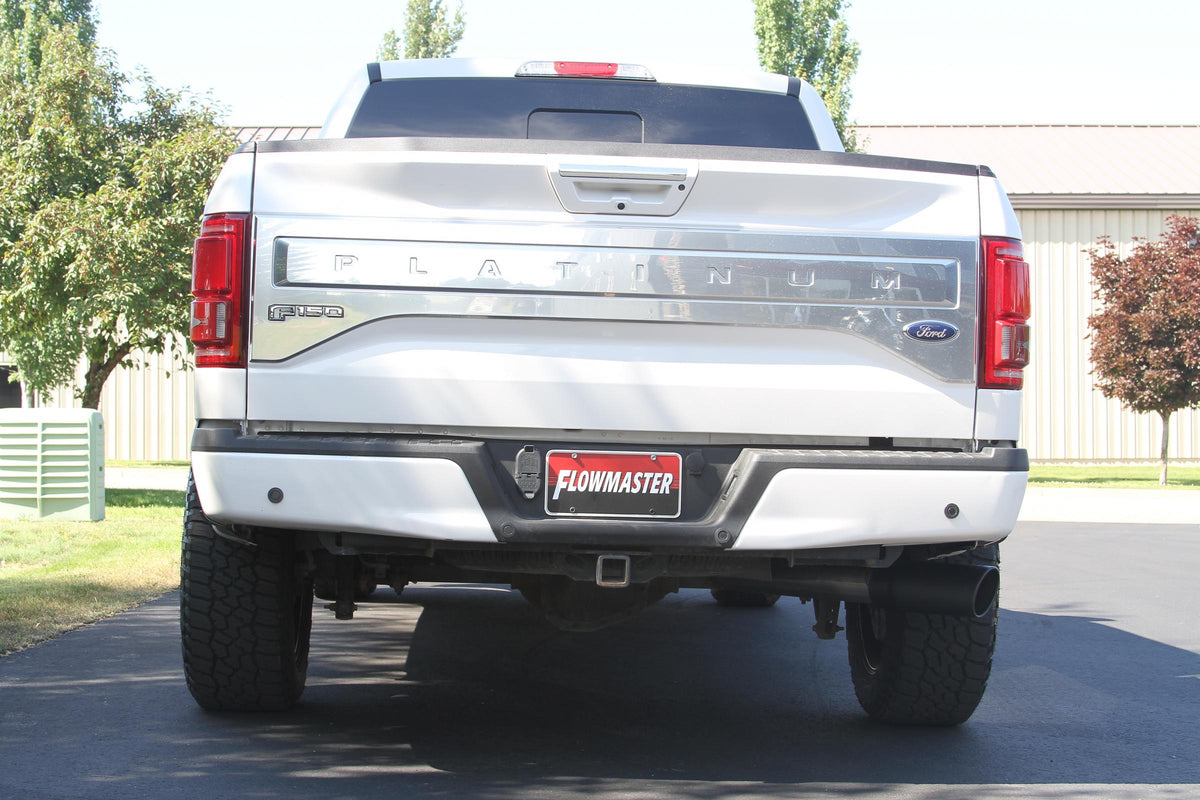 Flowmaster 817756 - Outlaw Cat-Back Exhaust System Fits 2015-2020 Ford F-150 With 2.7L/3.3L/3.5L Ecoboost Aggressive Sound Flowmaster 5