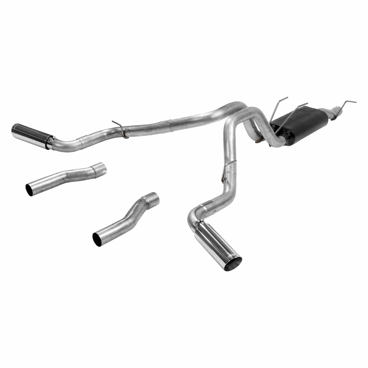 Flowmaster Exhaust Flowmaster 817757 - Force Ii Cat-Back Exhaust System Fits 2017-2026 Ford F-250/F-350 Super Duty With 6.2L, 6.8L And 7.3L Engines Moderate Sound Flowmaster