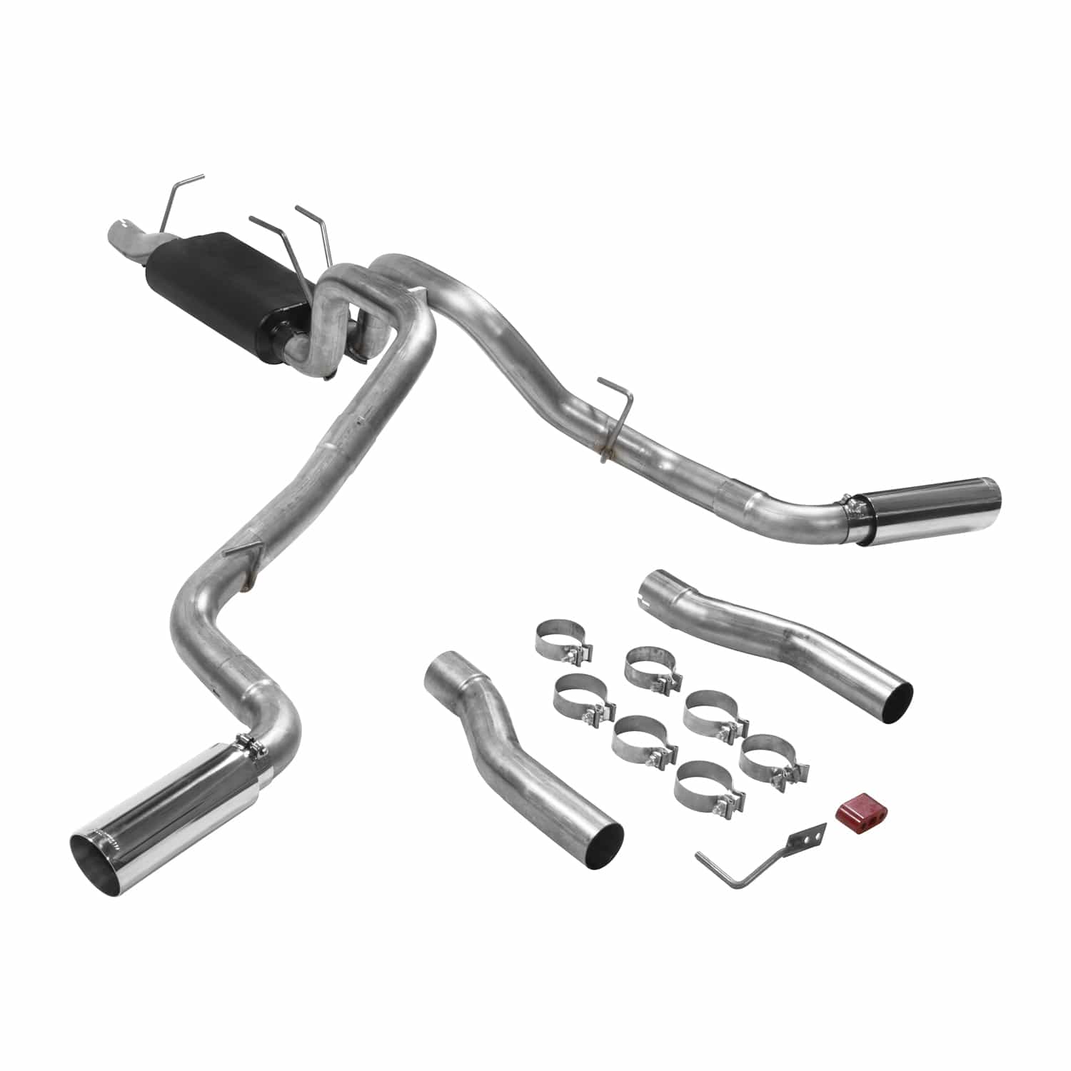 Flowmaster Exhaust Flowmaster 817757 - Force Ii Cat-Back Exhaust System Fits 2017-2026 Ford F-250/F-350 Super Duty With 6.2L, 6.8L And 7.3L Engines Moderate Sound Flowmaster