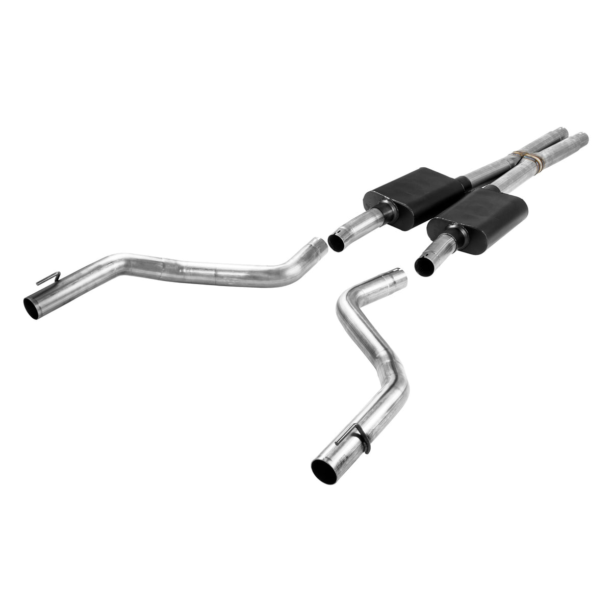 Flowmaster 817778 - American Thunder Cat-Back Exhaust System 2017-2023 Dodge Charger R/T, Daytona Models With The 5.7L Hemi Engine And Integrated Rear Exhaust Bezels Aggressive To Moderate Sound Flowmaster 1