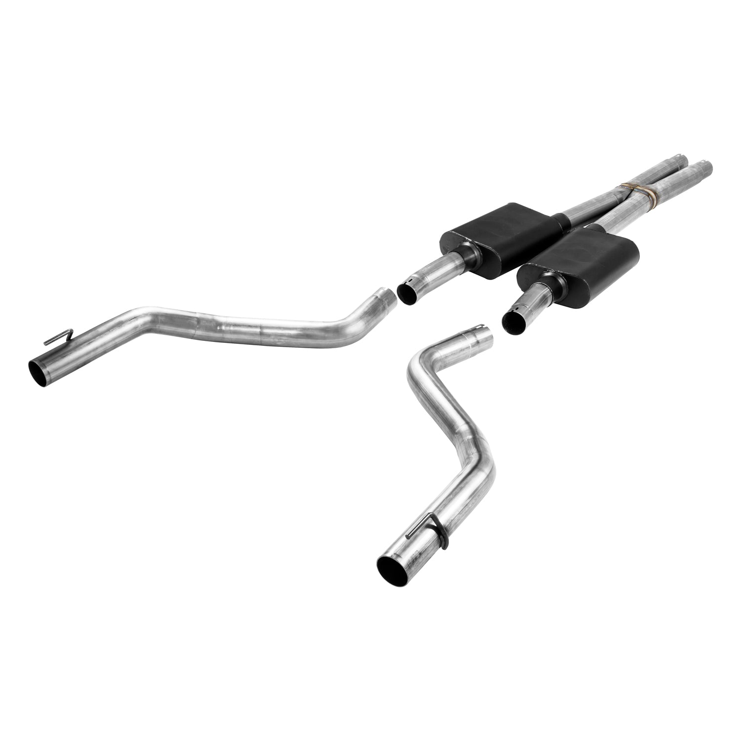 Flowmaster 817778 - American Thunder Cat-Back Exhaust System 2017-2023 Dodge Charger R/T, Daytona Models With The 5.7L Hemi Engine And Integrated Rear Exhaust Bezels Aggressive To Moderate Sound Flowmaster 1