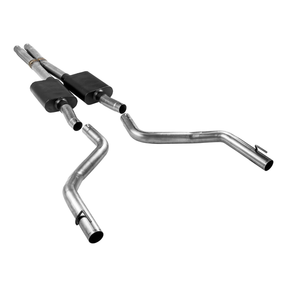 Flowmaster 817778 - American Thunder Cat-Back Exhaust System 2017-2023 Dodge Charger R/T, Daytona Models With The 5.7L Hemi Engine And Integrated Rear Exhaust Bezels Aggressive To Moderate Sound Flowmaster 3