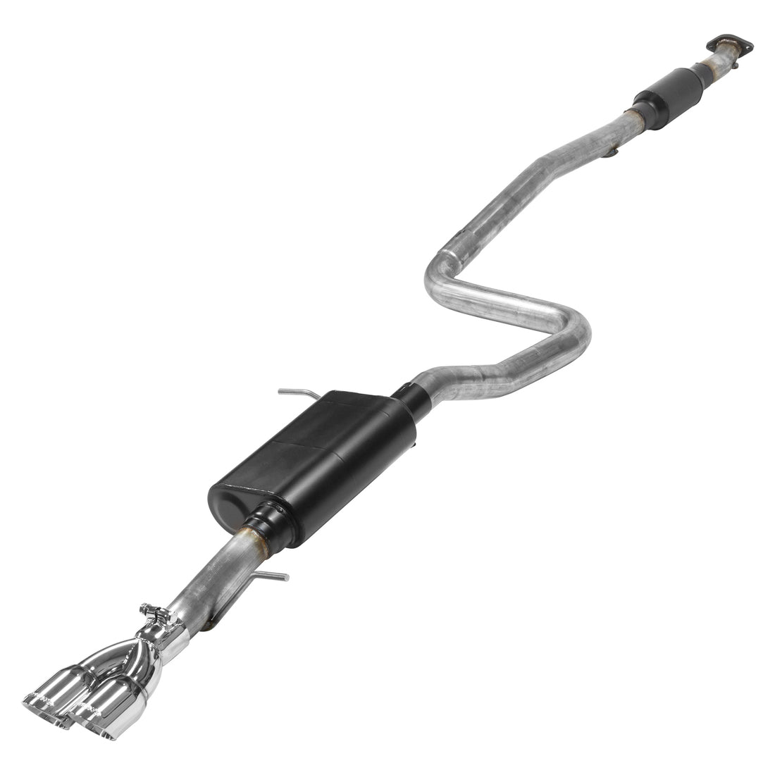 Flowmaster 817784 - American Thunder Cat-Back Exhaust System 2014-2019 Ford Fiesta St With 1.6L Turbo Engine Aggressive To Moderate Sound Flowmaster 1