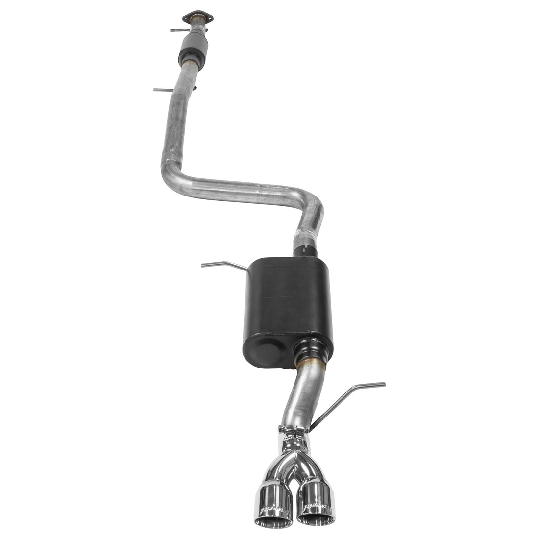 Flowmaster 817784 - American Thunder Cat-Back Exhaust System 2014-2019 Ford Fiesta St With 1.6L Turbo Engine Aggressive To Moderate Sound Flowmaster 2