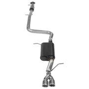 Flowmaster 817784 - American Thunder Cat-Back Exhaust System 2014-2019 Ford Fiesta St With 1.6L Turbo Engine Aggressive To Moderate Sound Flowmaster 2