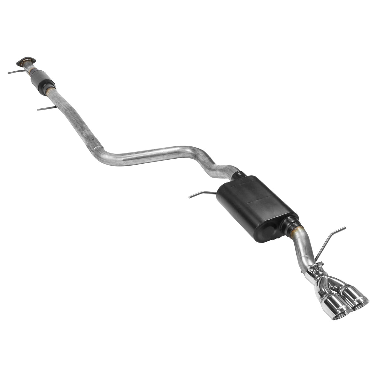 Flowmaster 817784 - American Thunder Cat-Back Exhaust System 2014-2019 Ford Fiesta St With 1.6L Turbo Engine Aggressive To Moderate Sound Flowmaster 3