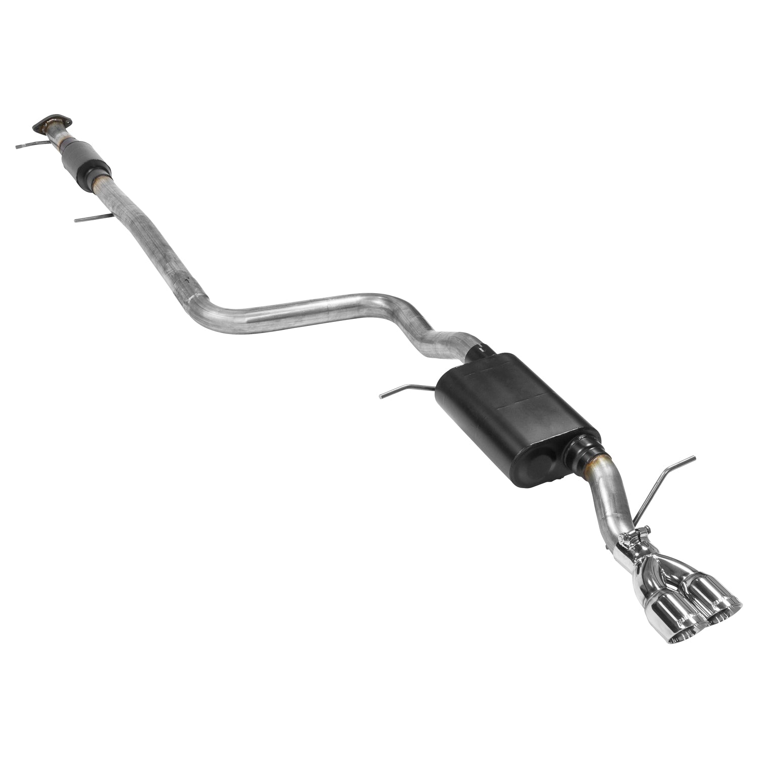 Flowmaster 817784 - American Thunder Cat-Back Exhaust System 2014-2019 Ford Fiesta St With 1.6L Turbo Engine Aggressive To Moderate Sound Flowmaster 3
