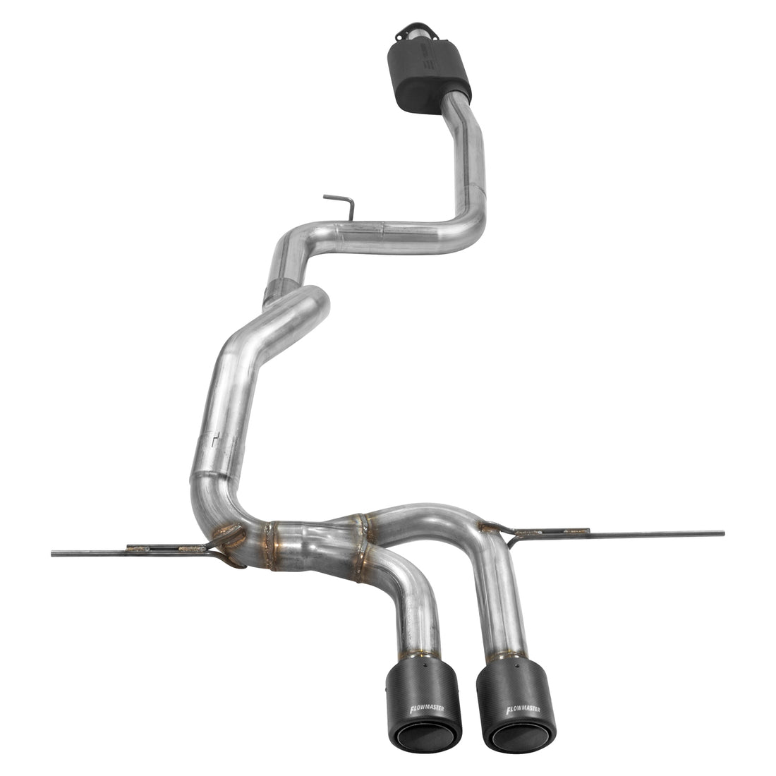 Flowmaster 817795 - Outlaw Cat-Back Exhaust System 2013-2018 Ford Focus St With The 2.0L Turbocharged Engine Aggressive Sound Flowmaster 2
