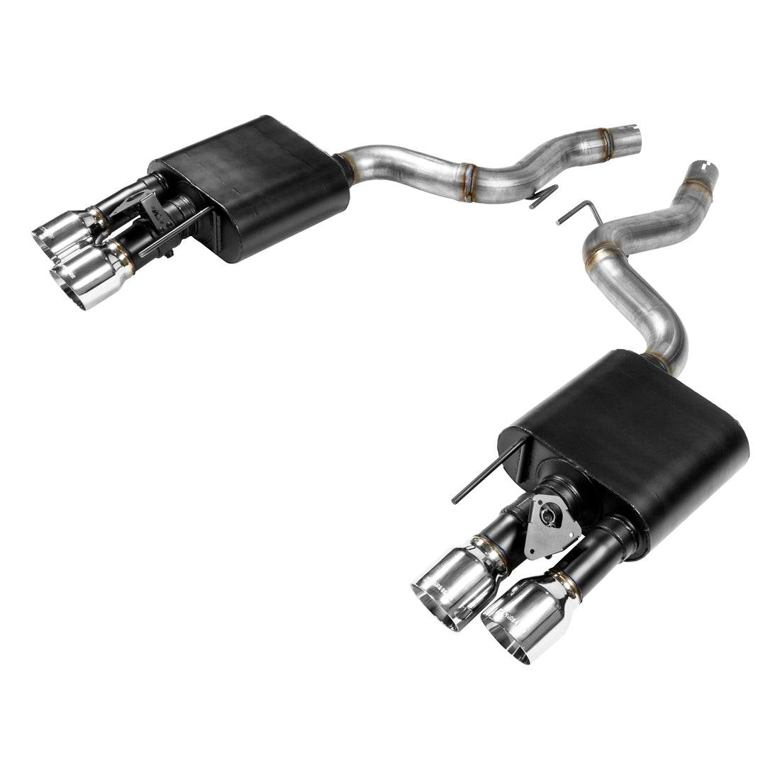 Flowmaster 817799 - American Thunder Axle-Back Exhaust System Fits 2018-2023 Mustang Gt 5.0L With Factory Active Performance Exhaust Valves Aggressive To Moderate Sound Flowmaster 1