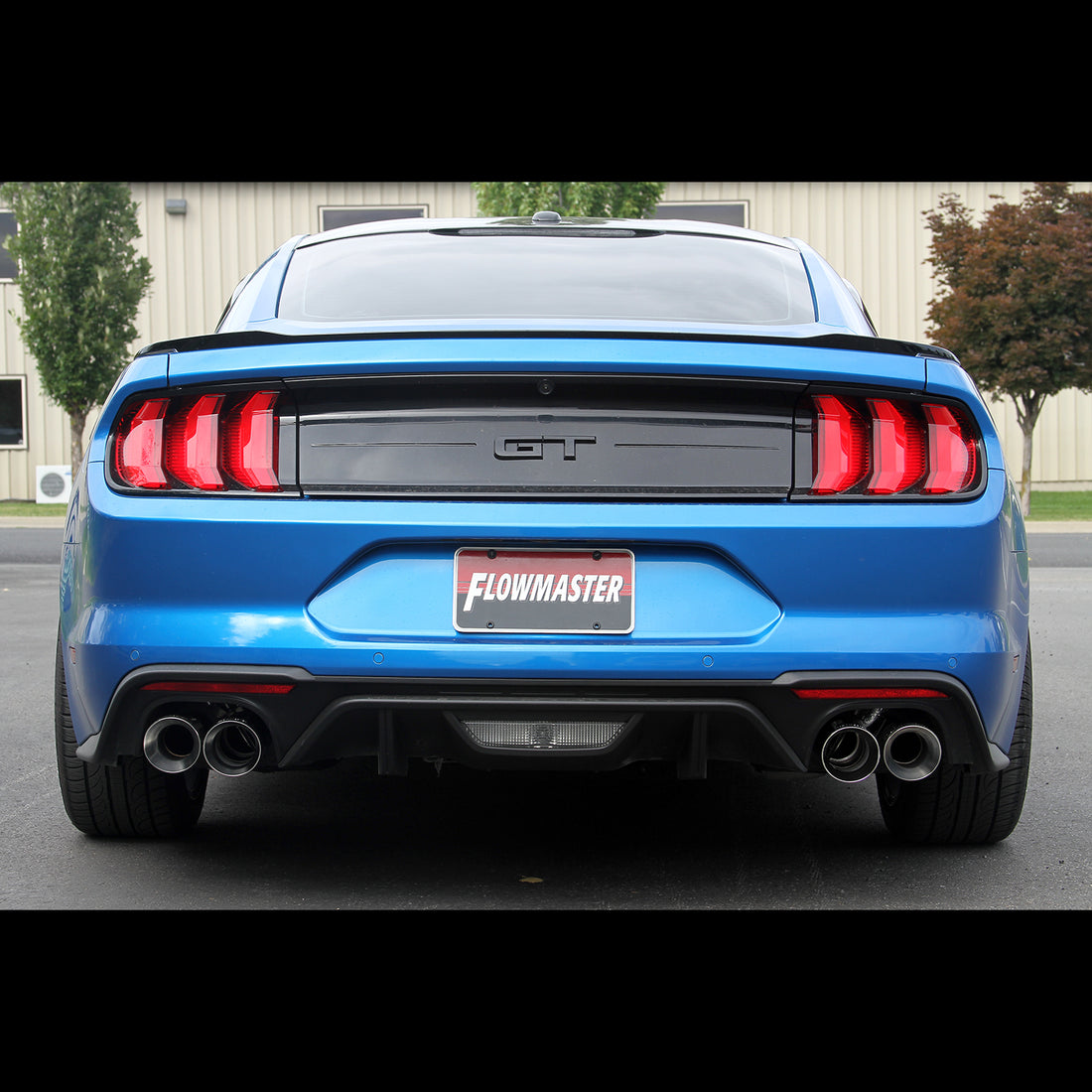 Flowmaster 817799 - American Thunder Axle-Back Exhaust System Fits 2018-2023 Mustang Gt 5.0L With Factory Active Performance Exhaust Valves Aggressive To Moderate Sound Flowmaster 2