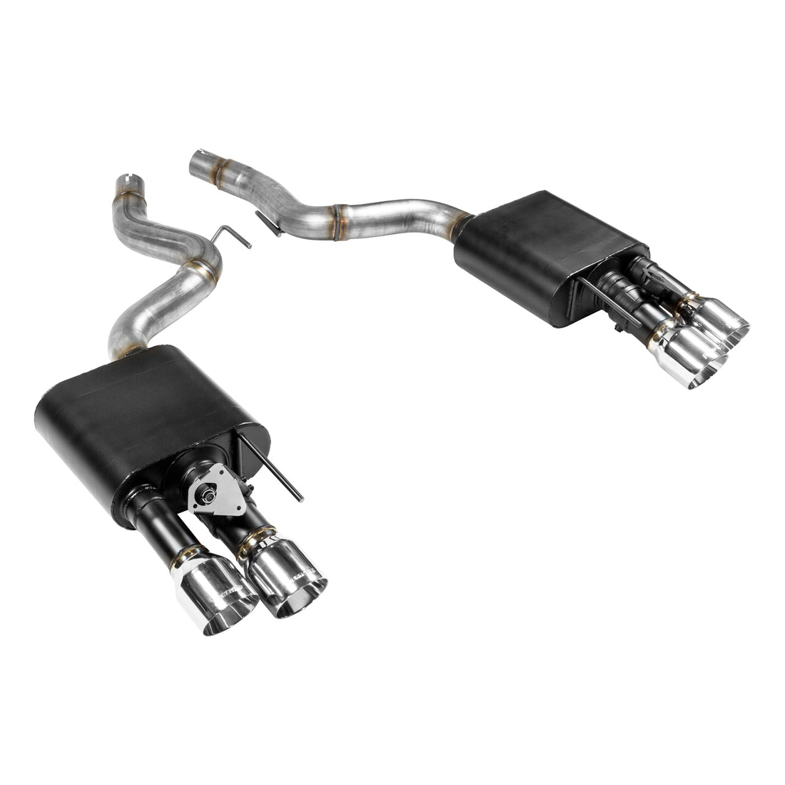 Flowmaster 817799 - American Thunder Axle-Back Exhaust System Fits 2018-2023 Mustang Gt 5.0L With Factory Active Performance Exhaust Valves Aggressive To Moderate Sound Flowmaster 4