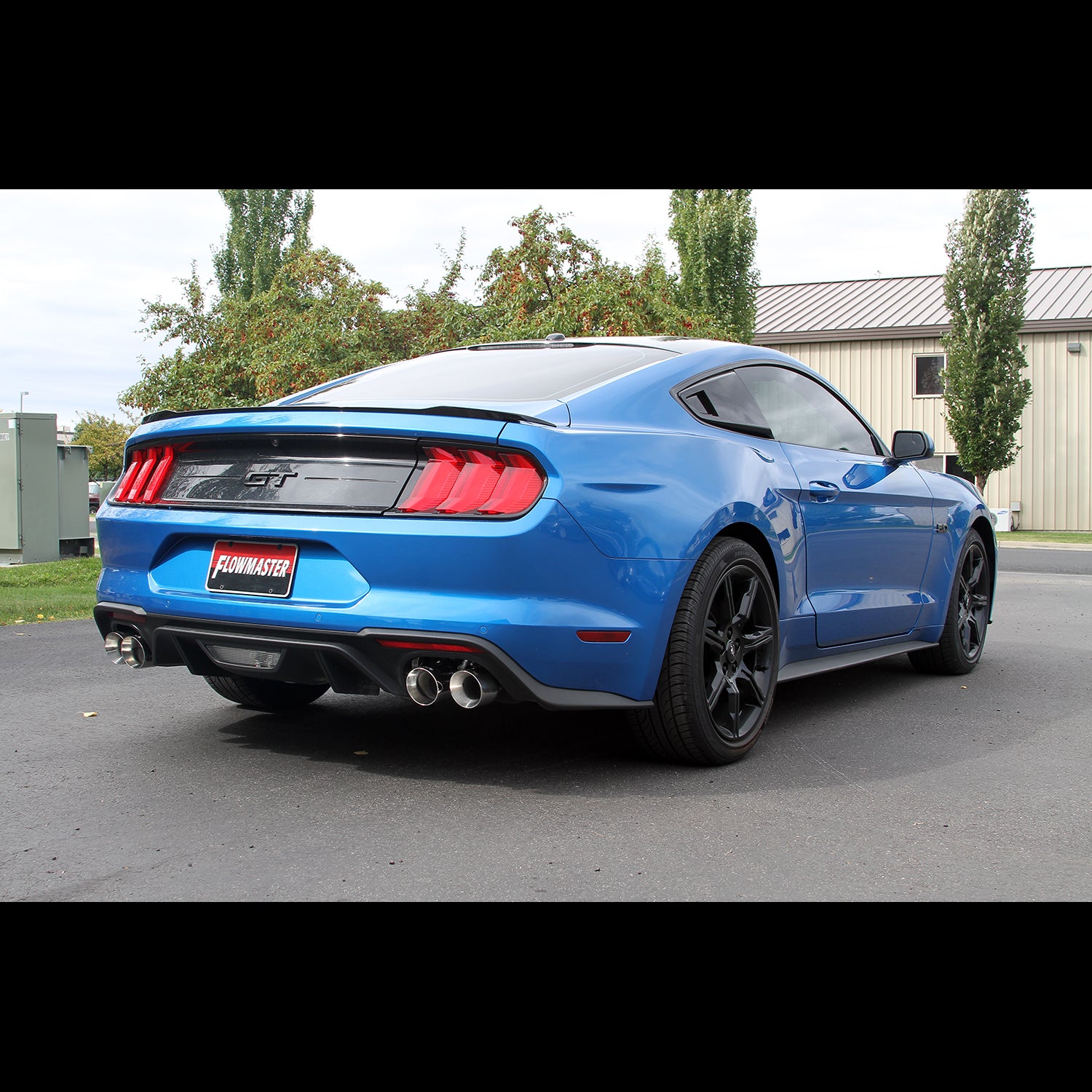 Flowmaster 817799 - American Thunder Axle-Back Exhaust System Fits 2018-2023 Mustang Gt 5.0L With Factory Active Performance Exhaust Valves Aggressive To Moderate Sound Flowmaster 5