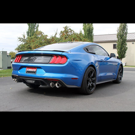 Flowmaster 817799 - American Thunder Axle-Back Exhaust System Fits 2018-2023 Mustang Gt 5.0L With Factory Active Performance Exhaust Valves Aggressive To Moderate Sound Flowmaster 5
