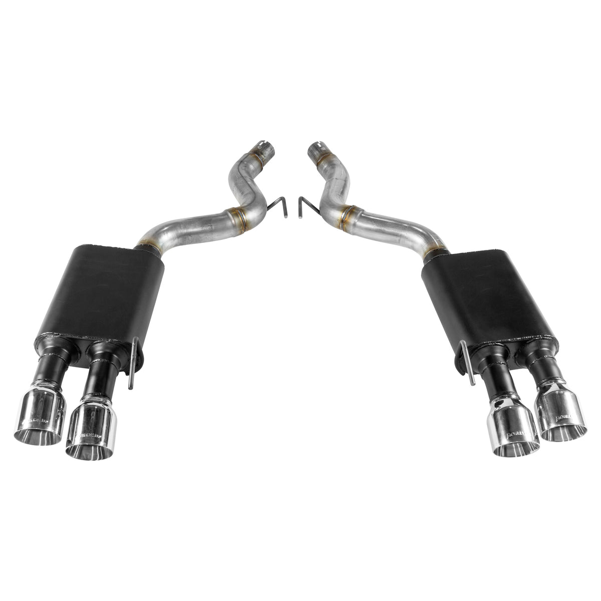 Flowmaster 817807 - American Thunder Axle-Back Exhaust System Fits 2018-2023 Mustang Gt 5.0L Without Factory Active Performance Exhaust Valves Aggressive To Moderate Sound Flowmaster 2