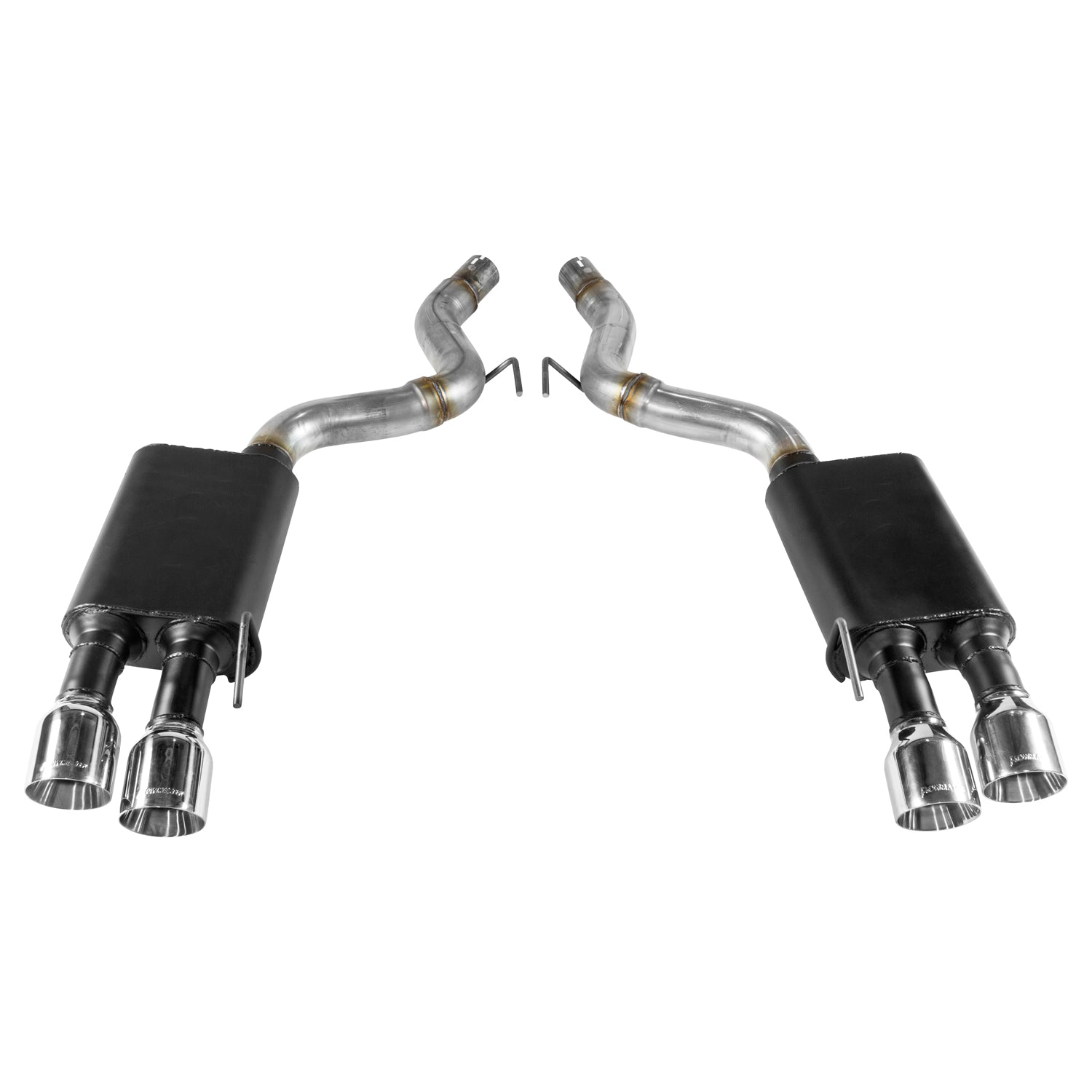 Flowmaster 817807 - American Thunder Axle-Back Exhaust System Fits 2018-2023 Mustang Gt 5.0L Without Factory Active Performance Exhaust Valves Aggressive To Moderate Sound Flowmaster 2