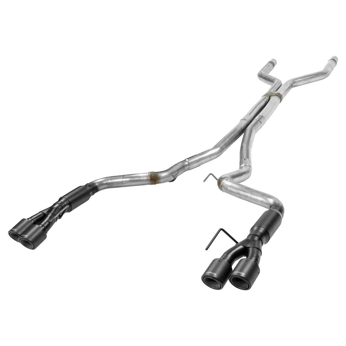 Flowmaster 817808 - Outlaw Cat-Back Exhaust System Fits 2018-2023 Mustang Gt 5.0L Coupes & Convertibles Without Factory Active Performance Exhaust Valves. 3.00-Inch With Carbon Fiber Tips Aggressive Sound Flowmaster 1