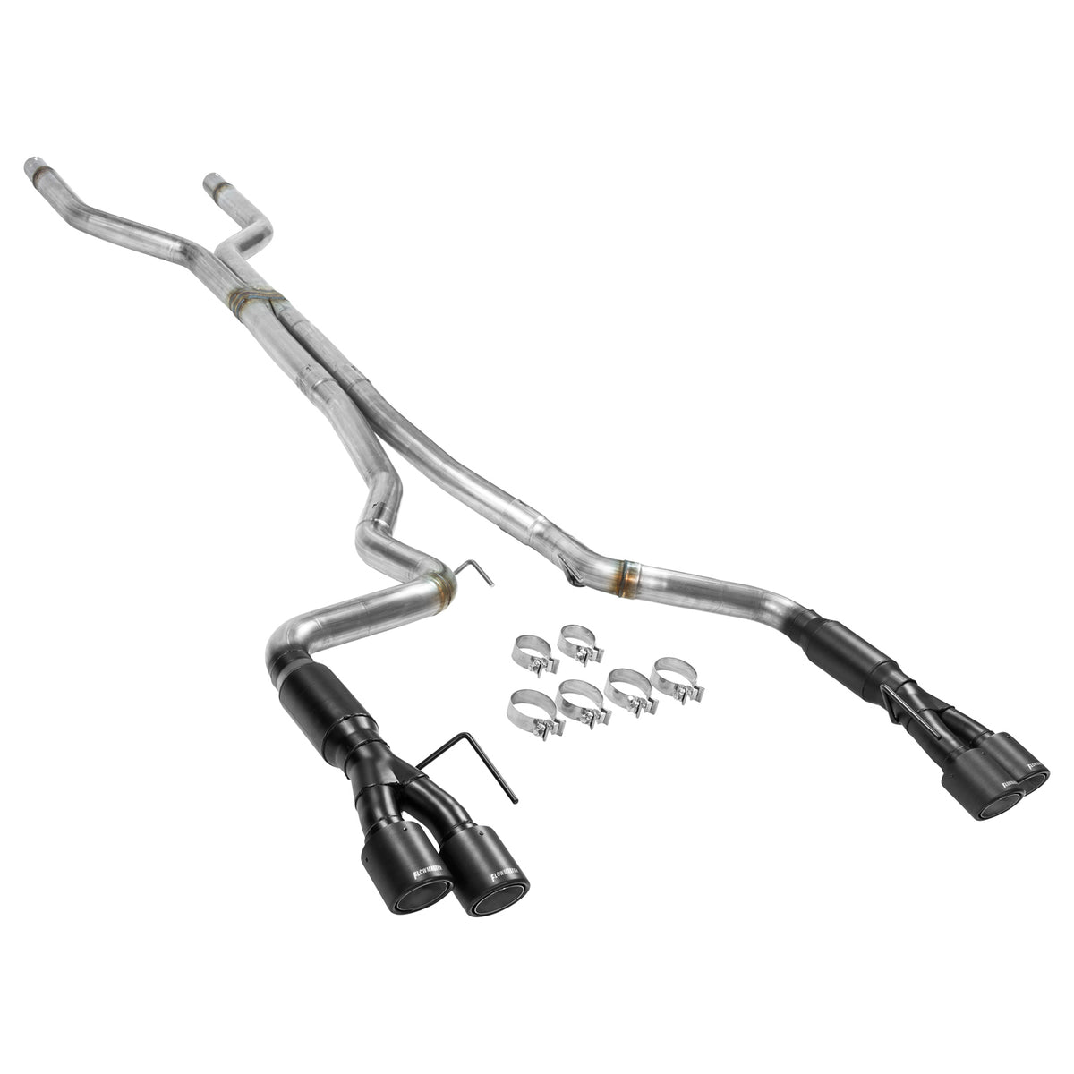 Flowmaster 817808 - Outlaw Cat-Back Exhaust System Fits 2018-2023 Mustang Gt 5.0L Coupes & Convertibles Without Factory Active Performance Exhaust Valves. 3.00-Inch With Carbon Fiber Tips Aggressive Sound Flowmaster 3