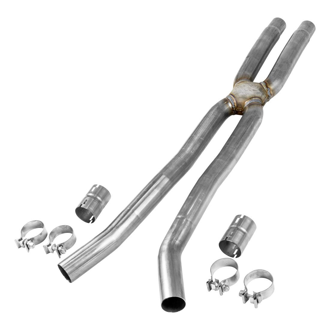 Flowmaster 817817 - No Resonator Scavenger X-Pipe Kit Fits 2018-2026 Ford Mustang Gt 5.0L Engine Flowmaster 1