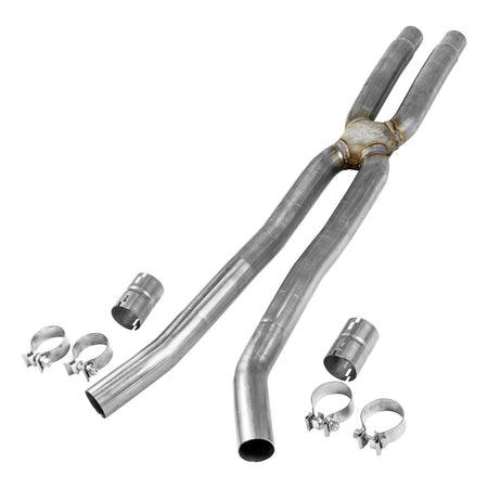 Flowmaster 817817 - No Resonator Scavenger X-Pipe Kit Fits 2018-2026 Ford Mustang Gt 5.0L Engine Flowmaster 1