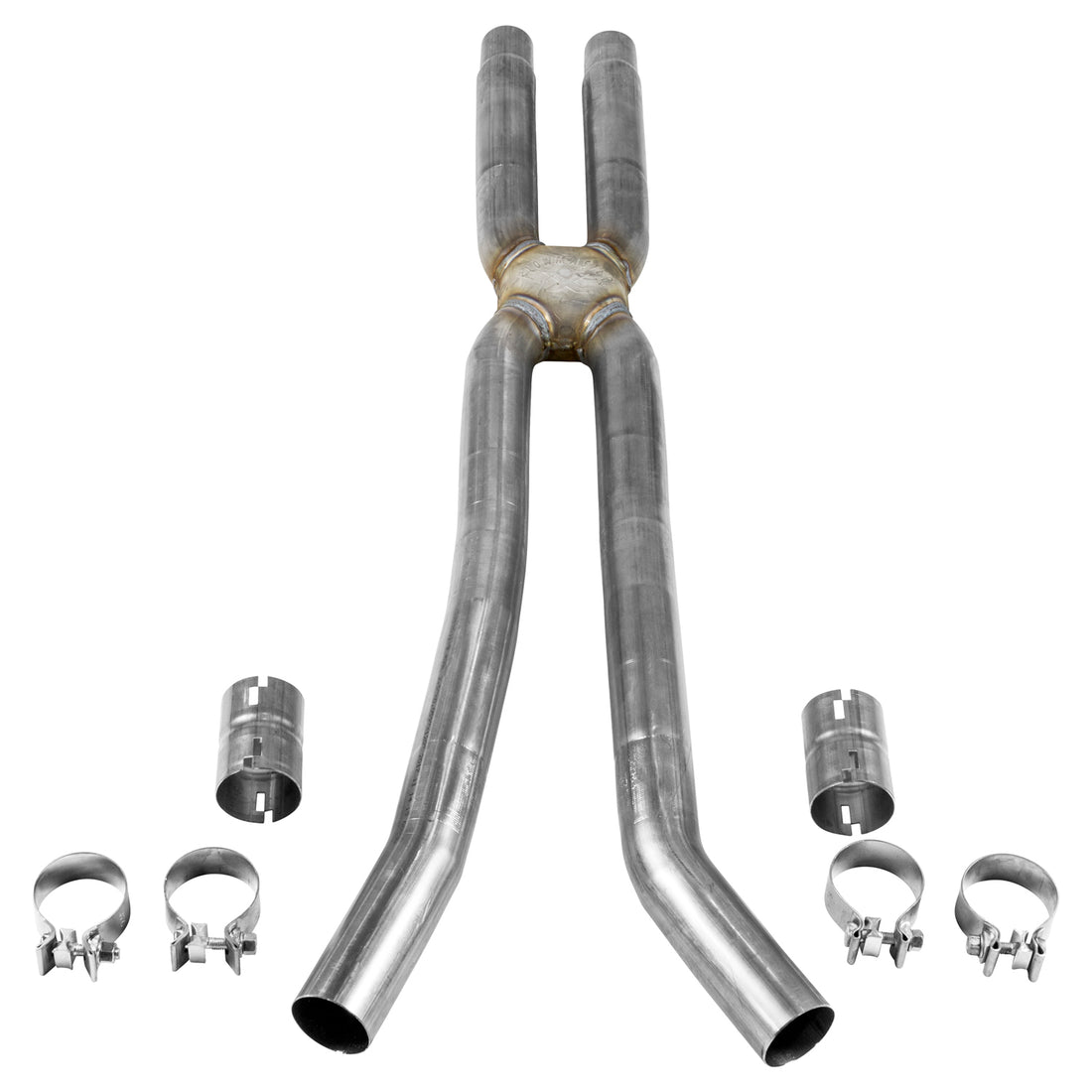 Flowmaster 817817 - No Resonator Scavenger X-Pipe Kit Fits 2018-2026 Ford Mustang Gt 5.0L Engine Flowmaster 2