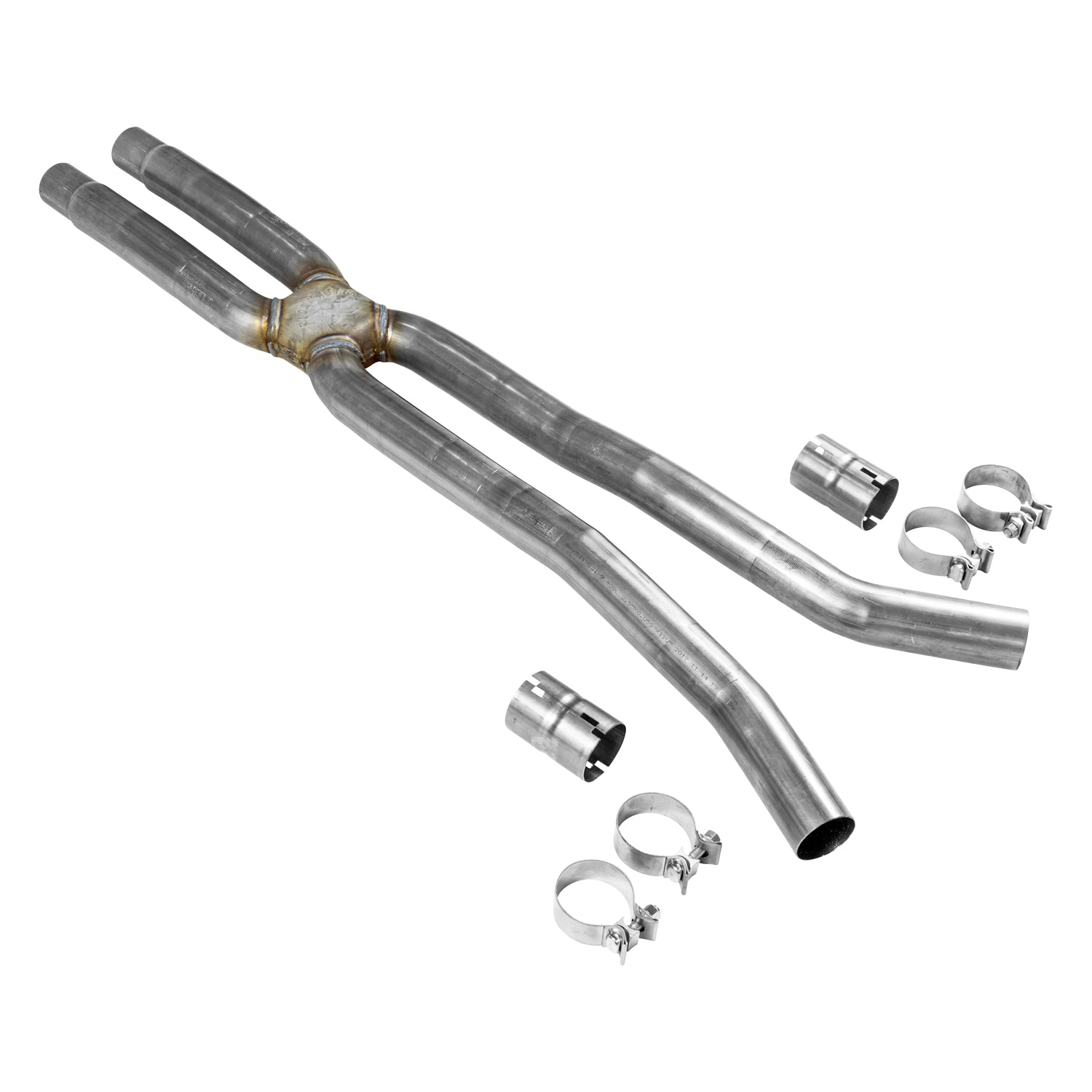 Flowmaster 817817 - No Resonator Scavenger X-Pipe Kit Fits 2018-2026 Ford Mustang Gt 5.0L Engine Flowmaster 3