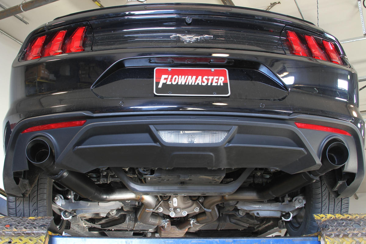 Flowmaster 817823 - Outlaw Axle-Back Exhaust System Fits 2015-2023 Ford Mustang, 2.3L Ecoboost & 3.7L. Both Coupes And Convertible Aggressive Sound Flowmaster 4