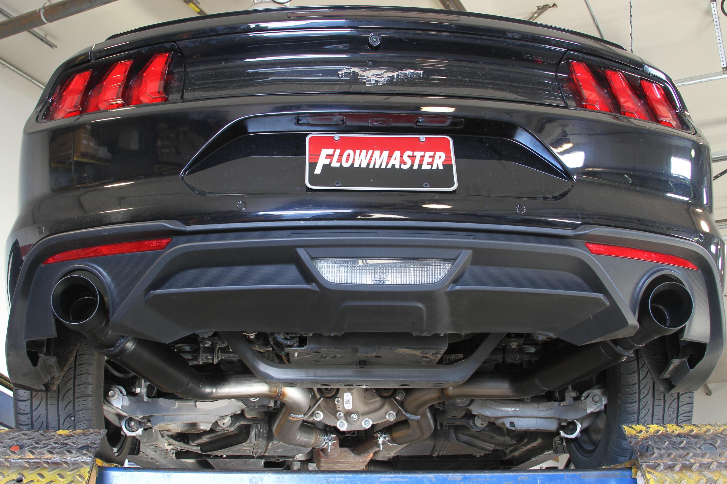 Flowmaster 817823 - Outlaw Axle-Back Exhaust System Fits 2015-2023 Ford Mustang, 2.3L Ecoboost & 3.7L. Both Coupes And Convertible Aggressive Sound Flowmaster 4