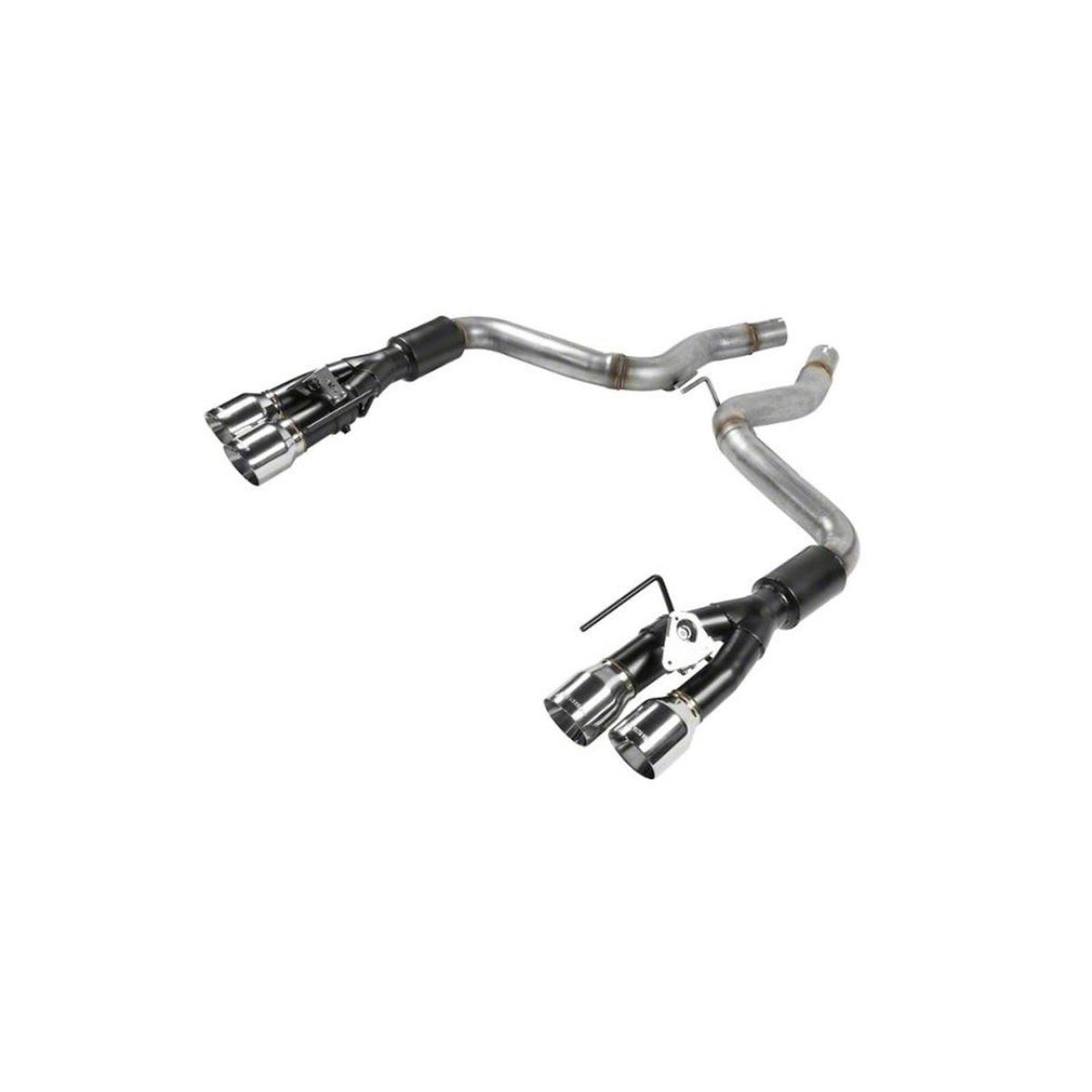 Flowmaster 817825 - Outlaw Axle-Back Exhaust System Fits 2018-2023 Mustang Gt 5.0L With Factory Active Performance Exhaust Valves Aggressive Sound Flowmaster 1