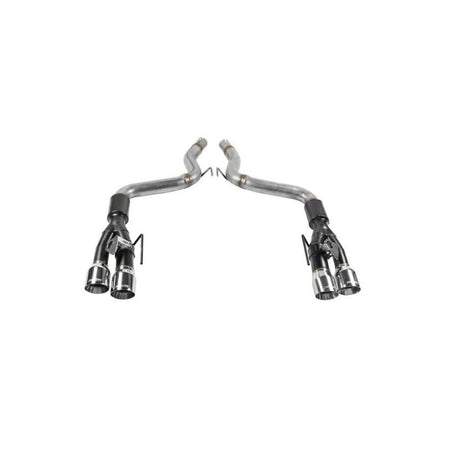 Flowmaster 817825 - Outlaw Axle-Back Exhaust System Fits 2018-2023 Mustang Gt 5.0L With Factory Active Performance Exhaust Valves Aggressive Sound Flowmaster 2