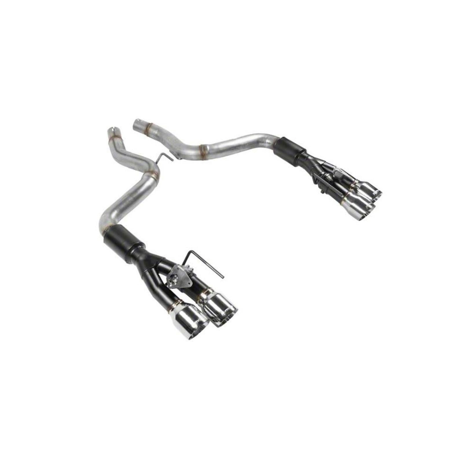 Flowmaster 817825 - Outlaw Axle-Back Exhaust System Fits 2018-2023 Mustang Gt 5.0L With Factory Active Performance Exhaust Valves Aggressive Sound Flowmaster 3