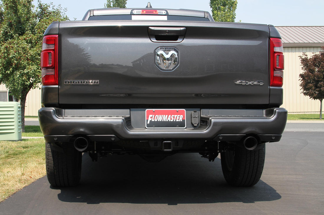 Flowmaster 817843 - American Thunder Cat-Back Exhaust System Fits 2019-2024, 2026 Ram 1500 (New Body) With 5.7L Hemi Engine And Factory Dual Tailpipes Aggressive To Moderate Sound Flowmaster 4