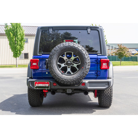 Flowmaster 817844 - Outlaw Cat-Back Exhaust System Fits 2018-2026 Jeep Wrangler Jl 2 & 4-Door Models With The 3.6L Engine Aggressive Sound Flowmaster 5