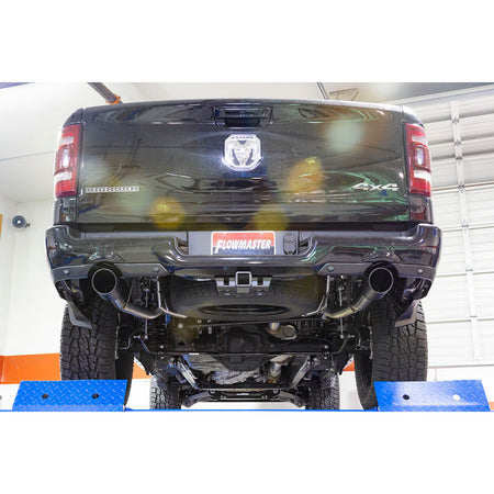 Flowmaster 817850 - American Thunder Axle-Back Exhaust System Fits 2019-2024, 2026 Ram 1500 (New Body) Trucks With 5.7L Engine And Factory Dual Tailpipes. Removes Factory Resonators Moderate Sound Flowmaster 5