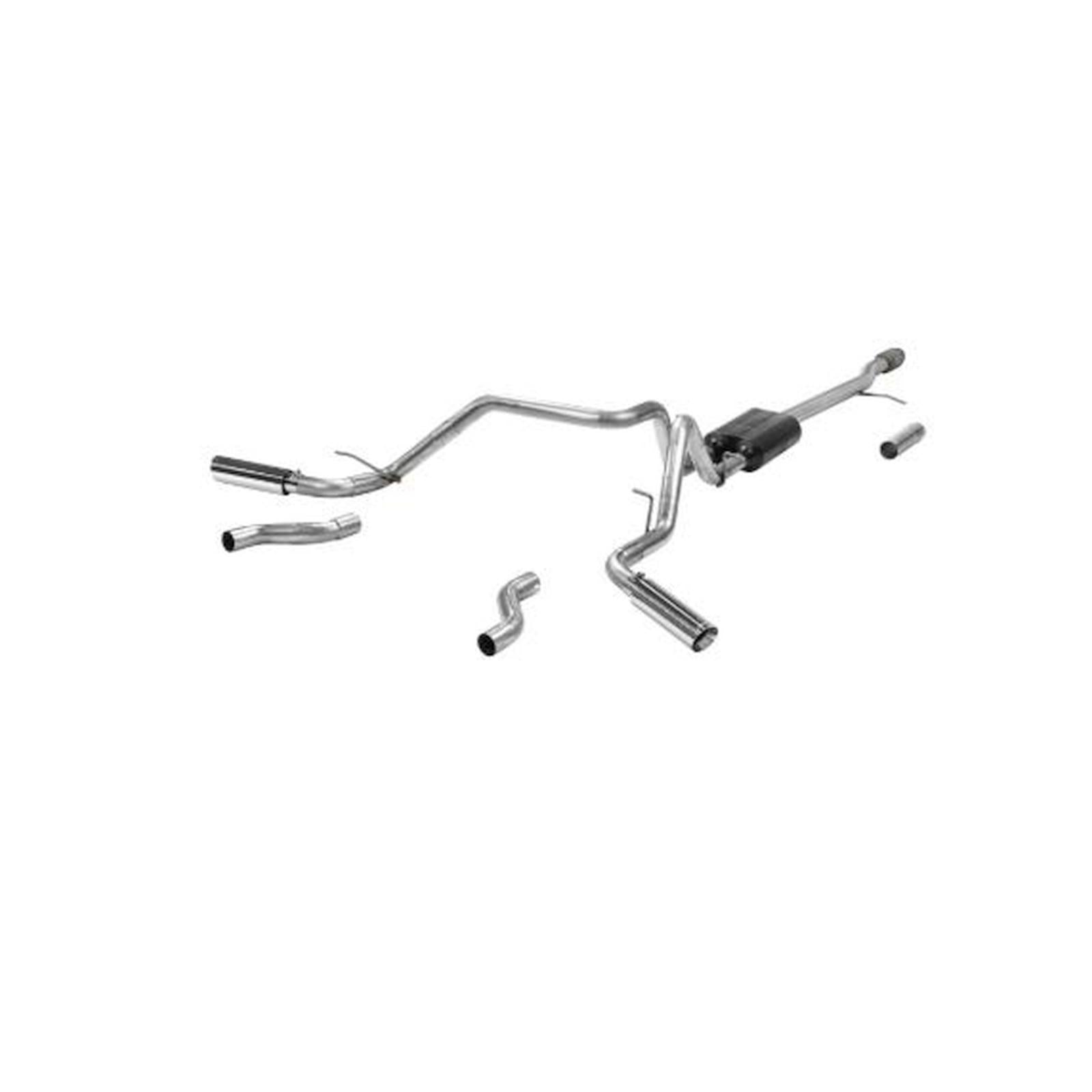 Flowmaster 817853 - American Thunder Cat-Back Exhaust System Fits 2019-2026 Silverado/Sierra 1500 (New Body Style) 5.3L Engines Aggressive To