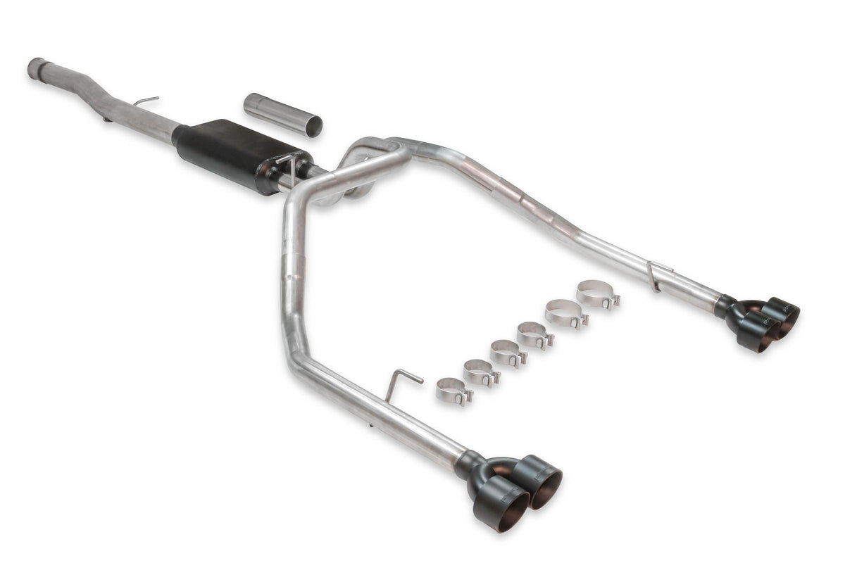 Flowmaster 817891 - American Thunder Cat-Back Exhaust System Fits 2019-2023 Silverado/Sierra 1500 With 6.2L Engine Aggressive To Moderate Sound Flowmaster 1