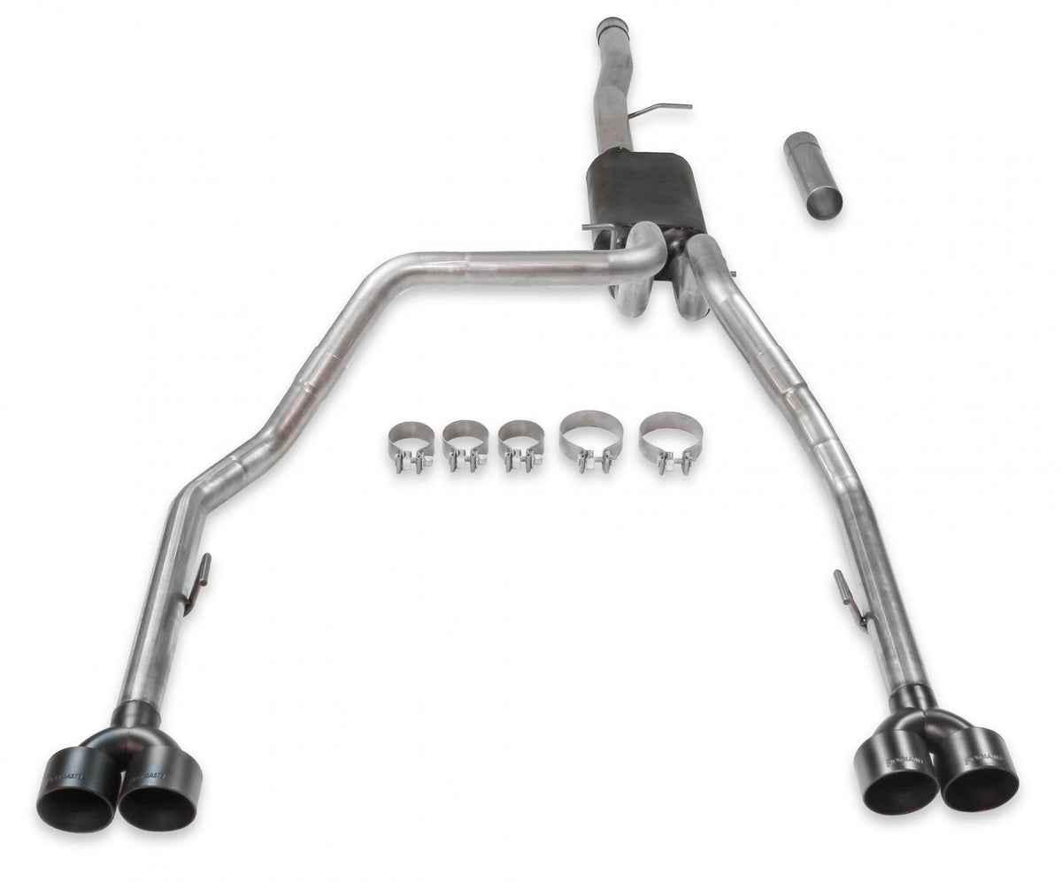 Flowmaster 817891 - American Thunder Cat-Back Exhaust System Fits 2019-2023 Silverado/Sierra 1500 With 6.2L Engine Aggressive To Moderate Sound Flowmaster 2