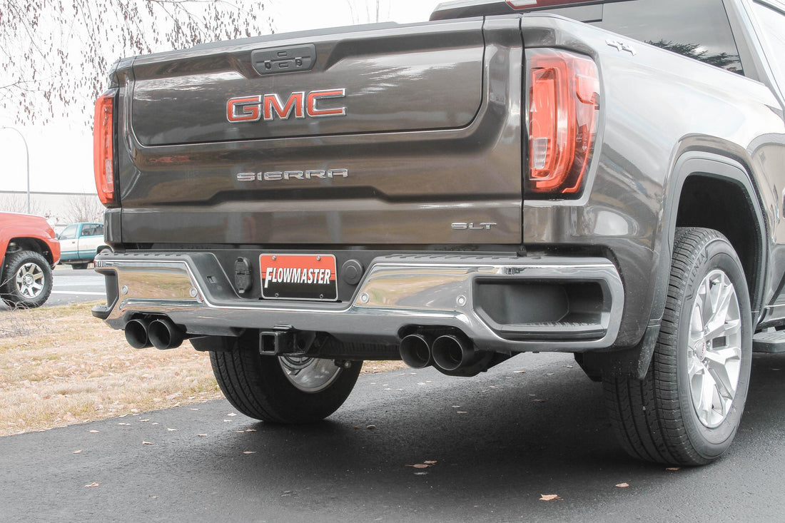 Flowmaster 817891 - American Thunder Cat-Back Exhaust System Fits 2019-2023 Silverado/Sierra 1500 With 6.2L Engine Aggressive To Moderate Sound Flowmaster 5