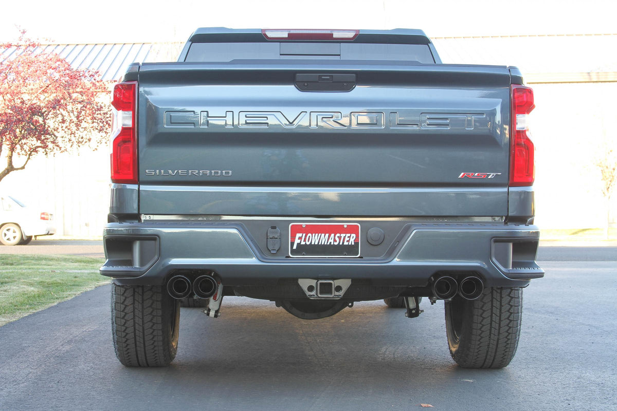 Flowmaster 817895 - American Thunder Cat-Back Exhaust System Fits 2019-2026 (New Body) Chevrolet Silverado 1500/Gmc Sierra 1500 With 5.3L Engine Aggressive To Moderate Sound Flowmaster 4