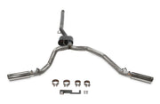 Flowmaster 817913 - American Thunder Cat-Back Exhaust System Fits 2020-2025 Jeep Gladiator Trucks With 3.6L Engine, 409 Stainless Steel, Dual Exit With Polished Tips Aggressive Sound Flowmaster 2