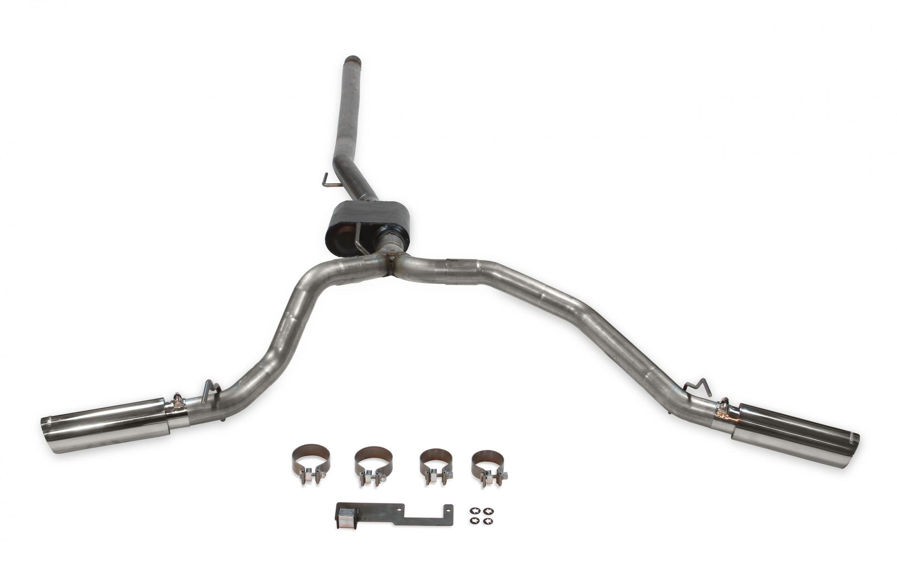 Flowmaster 817913 - American Thunder Cat-Back Exhaust System Fits 2020-2025 Jeep Gladiator Trucks With 3.6L Engine, 409 Stainless Steel, Dual Exit With Polished Tips Aggressive Sound Flowmaster 2