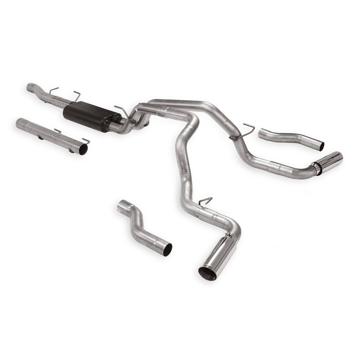 Flowmaster 817932 - American Thunder Cat-Back Exhaust System Fits 2014-2024 Ram 3500 Crew Cab & Megacab Trucks, 6.4L Engine With Single Or Dual Rear Wheels Aggressive To Moderate Sound Flowmaster 2