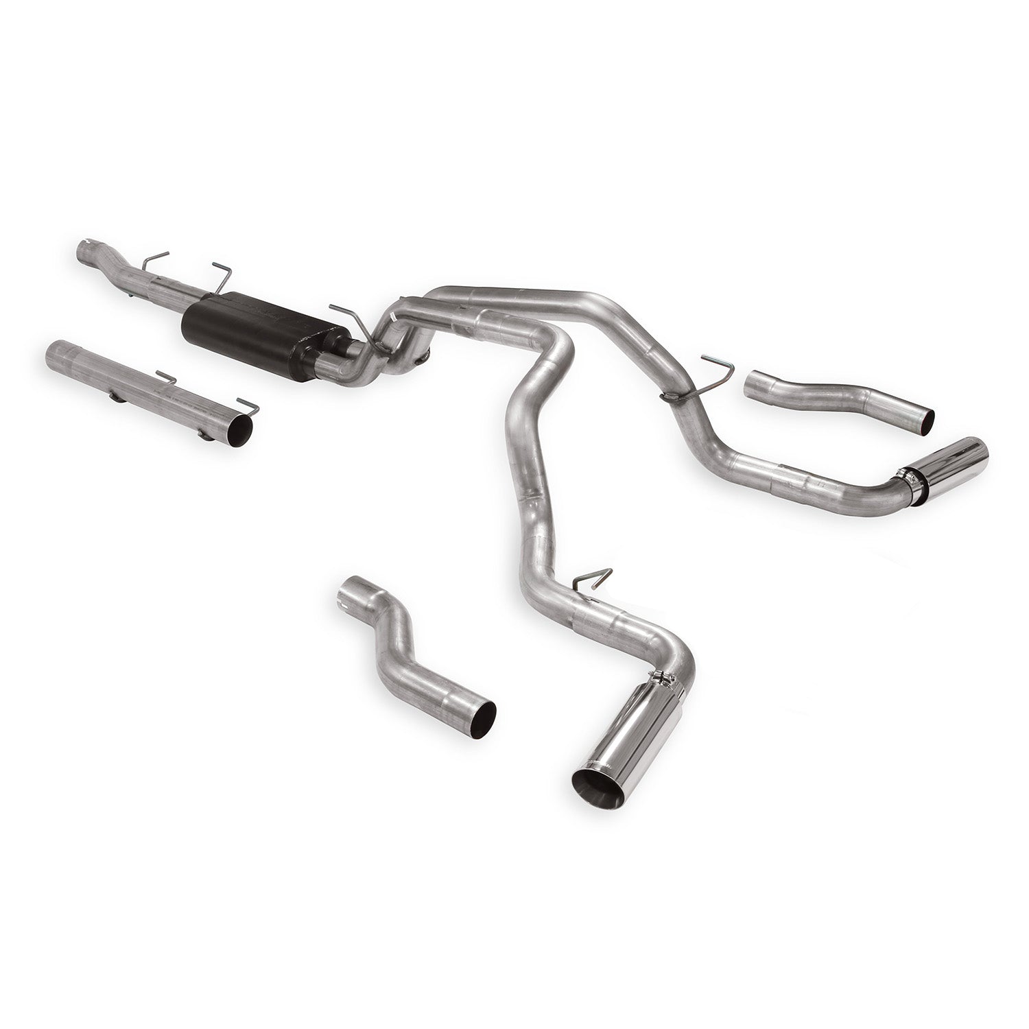 Flowmaster 817932 - American Thunder Cat-Back Exhaust System Fits 2014-2024 Ram 3500 Crew Cab & Megacab Trucks, 6.4L Engine With Single Or Dual Rear Wheels Aggressive To Moderate Sound Flowmaster 2