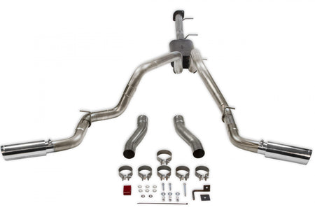 Flowmaster 817933 - American Thunder Cat-Back Exhaust System Fits 2020-2026 GM 2500Hd/3500Hd With 6.6L Gas Engine, Crew Cab/Short Bed, Dual Out Rear/Dual Out Side, Polished Tips Aggressive To Moderate Sound Flowmaster 1