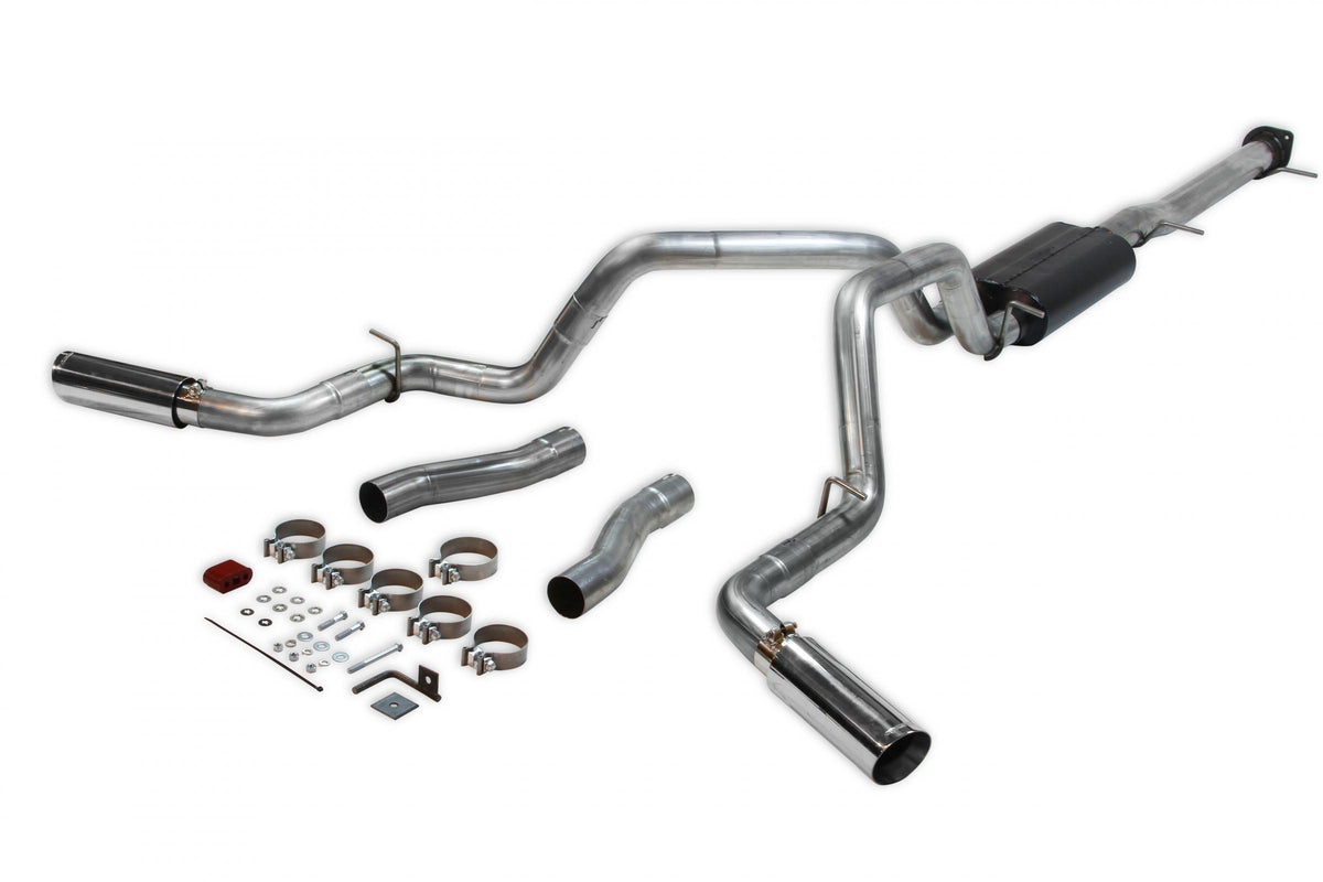 Flowmaster 817933 - American Thunder Cat-Back Exhaust System Fits 2020-2026 GM 2500Hd/3500Hd With 6.6L Gas Engine, Crew Cab/Short Bed, Dual Out Rear/Dual Out Side, Polished Tips Aggressive To Moderate Sound Flowmaster 2