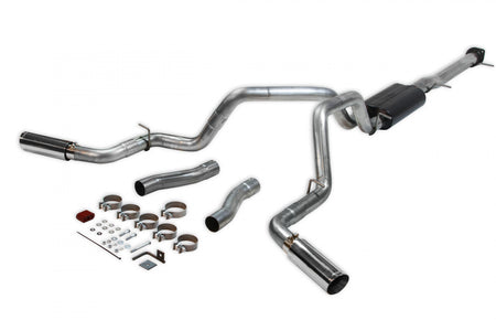 Flowmaster 817933 - American Thunder Cat-Back Exhaust System Fits 2020-2026 GM 2500Hd/3500Hd With 6.6L Gas Engine, Crew Cab/Short Bed, Dual Out Rear/Dual Out Side, Polished Tips Aggressive To Moderate Sound Flowmaster 2